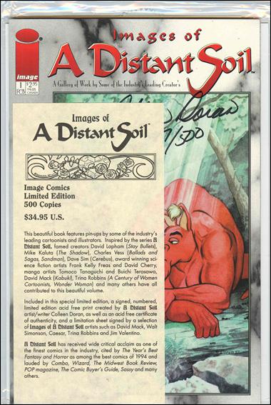 Images of a Distant Soil issue 1-B Bagged Signed (see bio) Limited Edition 1/500