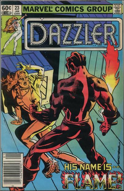 Dazzler (1981) issue 23-B Newsstand Cover