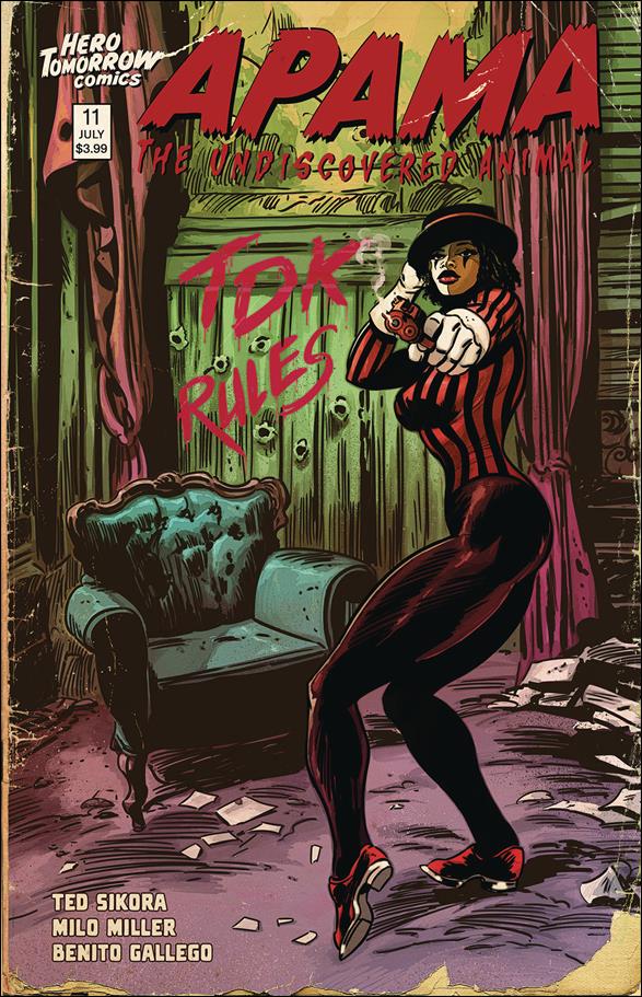 Apama The Undiscovered Animal issue 11-B Tap Dance Killer Cover