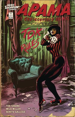 Apama The Undiscovered Animal issue 11-B Tap Dance Killer Cover
