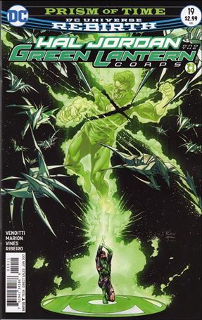 Hal Jordan and the Green Lantern Corps issue 19 Robson Rocha Cover