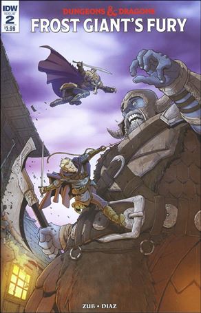 Dungeons & Dragons: Frost Giant's Fury issue 2 Max Dunbar Cover