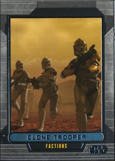 Star Wars Galactic Files (Base Set) card 322 Clone Trooper
