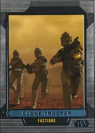 Star Wars Galactic Files (Base Set) card 322 Clone Trooper