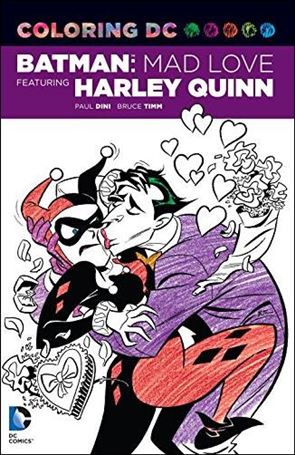 Coloring DC - Batman: Mad Love Featuring Harley Quinn Cover Image 1