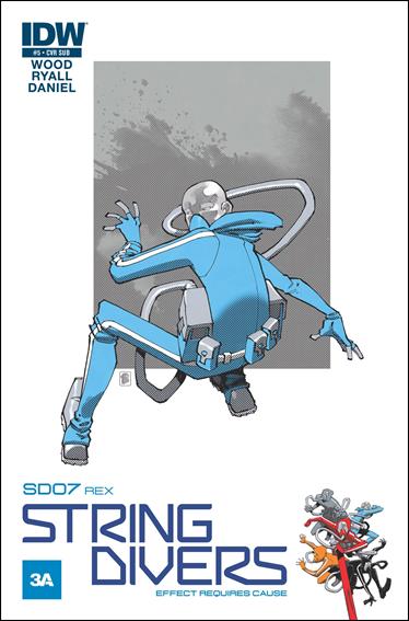 String Divers issue 5-B Nelson Daniel Cover