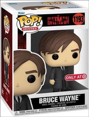 POP! Movies figure 1193 Bruce Wayne Target Exclusive