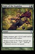 Magic the Gathering: Dissension (Base Set) card 88 Might of the Nephilim