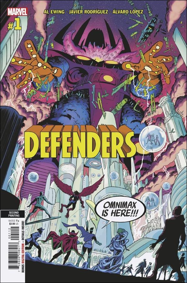 Defenders (2021) issue 1-I Javier Rodriguez Cover (2nd Printing)