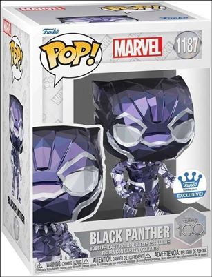 POP! Marvel figure 1187 Black Panther (Facet) Funko Shop Exclusive