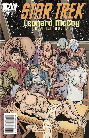 Star Trek: Leonard McCoy, Frontier Doctor issue 4 John Byrne Cover