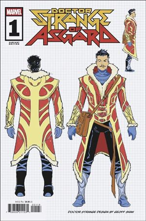 Doctor Strange of Asgard issue 1-E Geoff Shaw Design 1:10 Cover