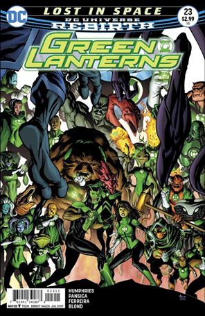 Green Lanterns issue 23 Mike McKone Cover