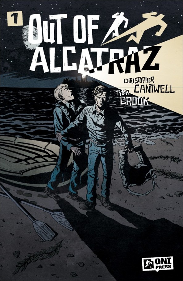 Out of Alcatraz issue 1-C Valeria Burzo Cover