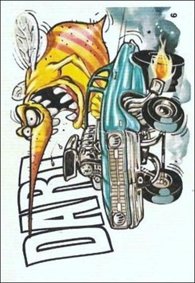 Fantastic Odd Rods: Series 2 (Base Set) card 6 Dart