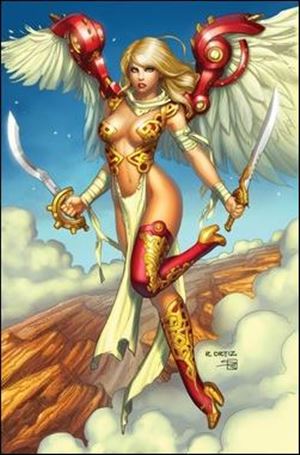 Penny for Your Soul: Death issue 3-F Richard Ortiz Bluerainbow Cover 1/250