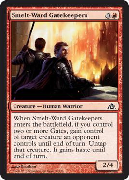 Magic the Gathering: Dragon's Maze (Base Set) card 39 Smelt-Ward Gatekeepers