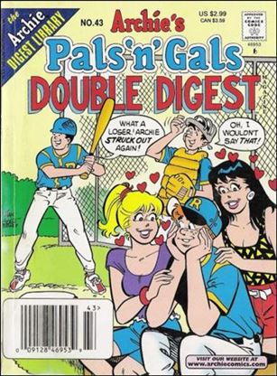 Archie's Pals 'n' Gals Double Digest Magazine issue 43 Digest Sized