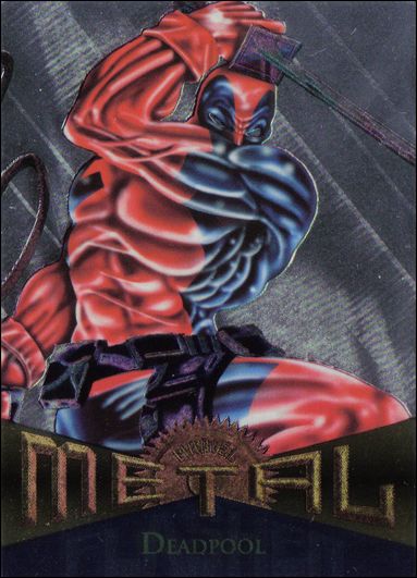 Marvel Metal (Parallel Flasher Set) card 92 Deadpool