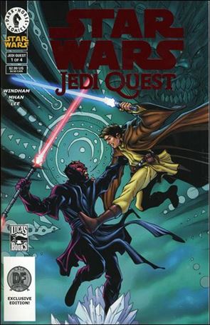 Star Wars: Jedi Quest issue 1-B Dynamic Forces Red Foil Cover 1/1500