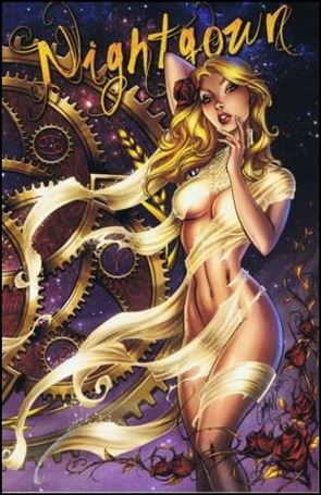 Southern Nightgown issue 1-H J. Scott Campbell Wraparound Direct Cover