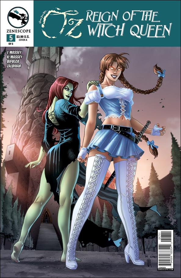 Grimm Fairy Tales Presents Oz: Reign of the Witch Queen issue 5 Richard Ortiz Cover