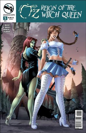 Grimm Fairy Tales Presents Oz: Reign of the Witch Queen issue 5 Richard Ortiz Cover