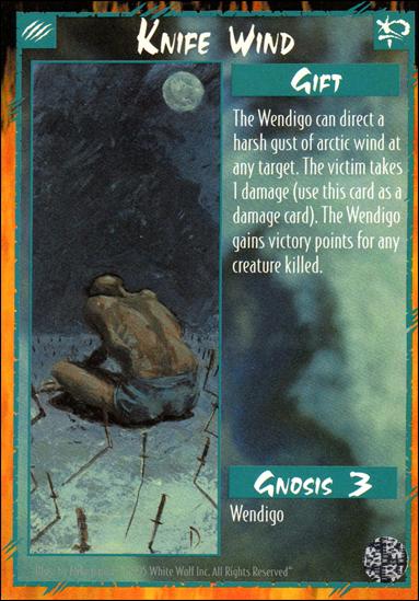 Rage Limited (Base Set) card 150 Knife Wind 