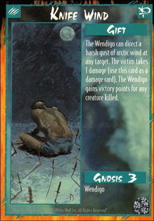 Rage Limited (Base Set) card 150 Knife Wind 