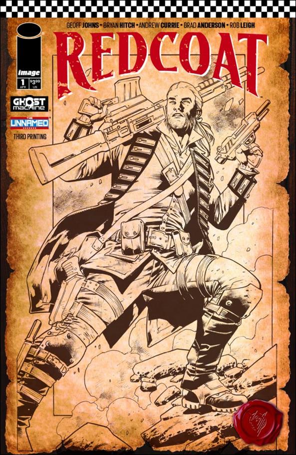 Redcoat (2024) issue 1-H Bryan Hitch Cardstock Cover (Third Printing)