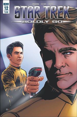 Star Trek: Boldly Go issue 12-B Tony Shasteen Cover
