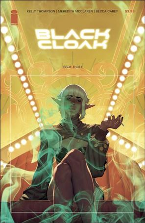 Black Cloak issue 3-B Mattia De Iulis Cover
