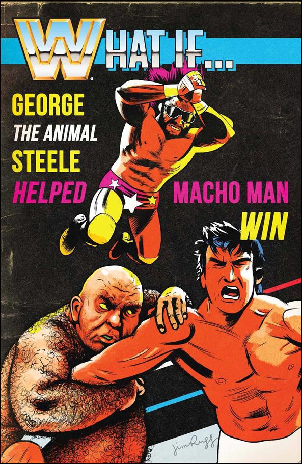 WWE: Wrestlemania 2017 Special issue 1-B Jim Rugg 1:10 Cover