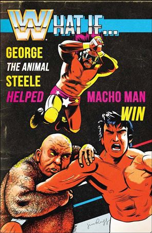 WWE: Wrestlemania 2017 Special issue 1-B Jim Rugg 1:10 Cover