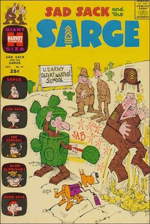 Sad Sack and the Sarge issue 91