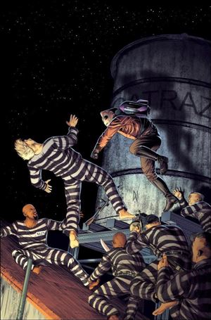 Rocketeer: Breaks Free issue 4-C Doug Wheatley Virgin 1:10 Cover