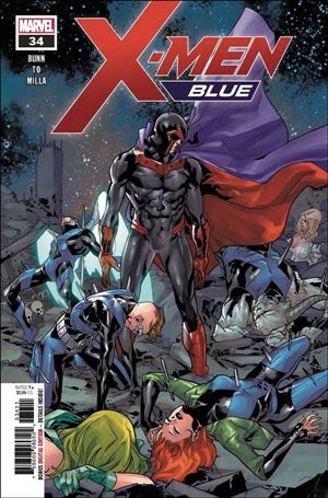 X-Men: Blue issue 34 R. B. Silva Cover