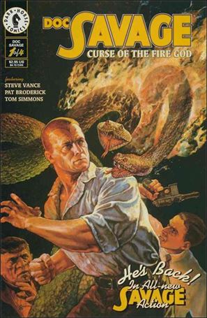 Doc Savage: Curse of the Fire God Cover Image 1