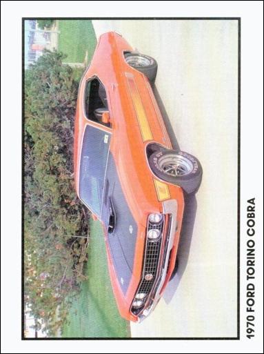 Muscle Cars (Base Set) card 21 1970 Ford Torino Cobra