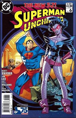 Superman Unchained issue 6-G Rick Leonardi 1:25 Modern Age Cover