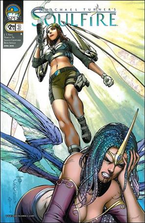 Michael Turner's Soulfire (2009) issue 3 Marcus To Cover