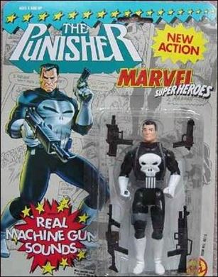 Marvel Super Heroes (Series 2) figure 3 Punisher (Real Machine Gun Sounds)