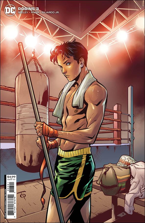 Robins issue 3-B Marcus To Cardstock Cover