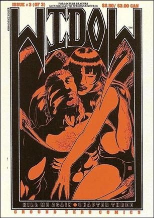 Widow Special Edition Collector's Card Set (1997) card 24 Classic Cover Gallery Widow: Kill Me Again #3