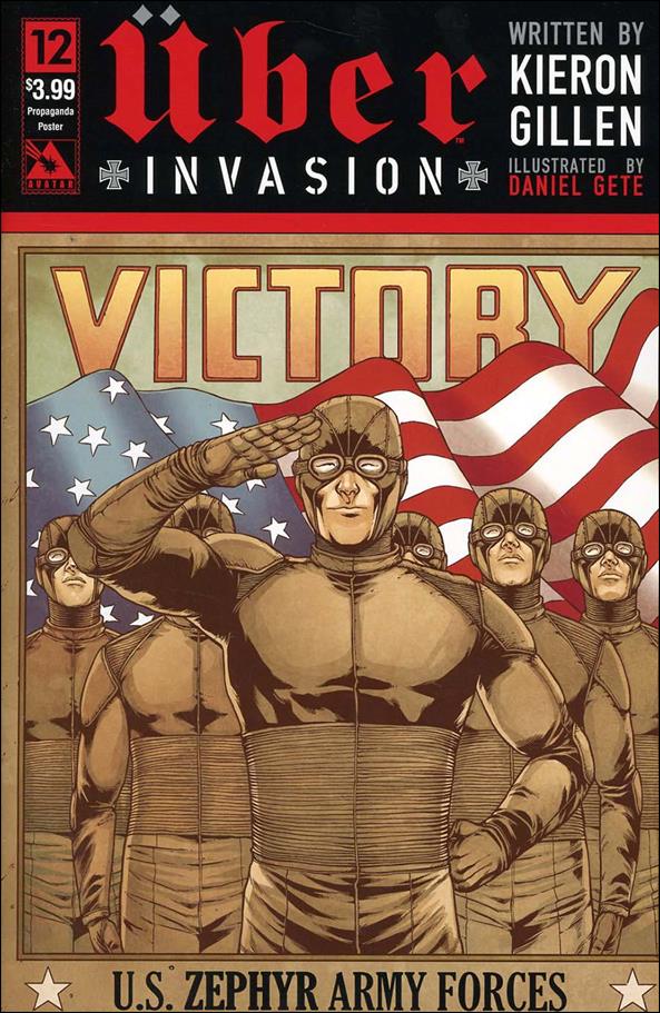 Uber: Invasion issue 12-C Propaganda Poster Cover