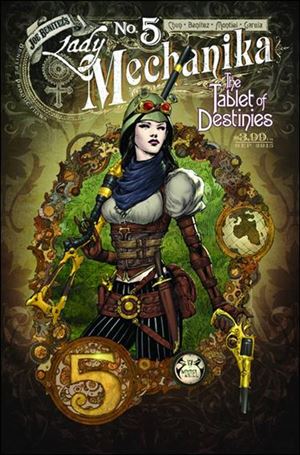 Lady Mechanika: The Tablet of Destinies issue 5 Joe Benitez Full Body Cover