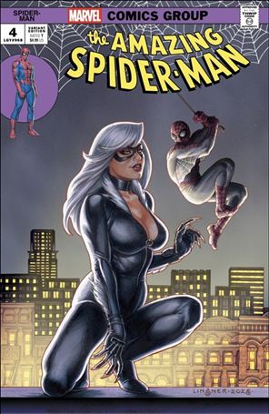 Amazing Spider-Man (2025) issue 4-I Retailer Exclusive J. M. Linsner Trade Dress Cover