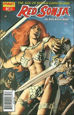 Red Sonja (2005) issue 18 Gene Ha Standard Cover
