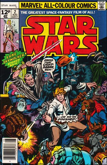 Star Wars (1977) issue 2-C UK Price Cover