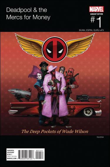 Deadpool & the Mercs for Money (2016/04) issue 1-D Rahzzah Hip Hop Cover